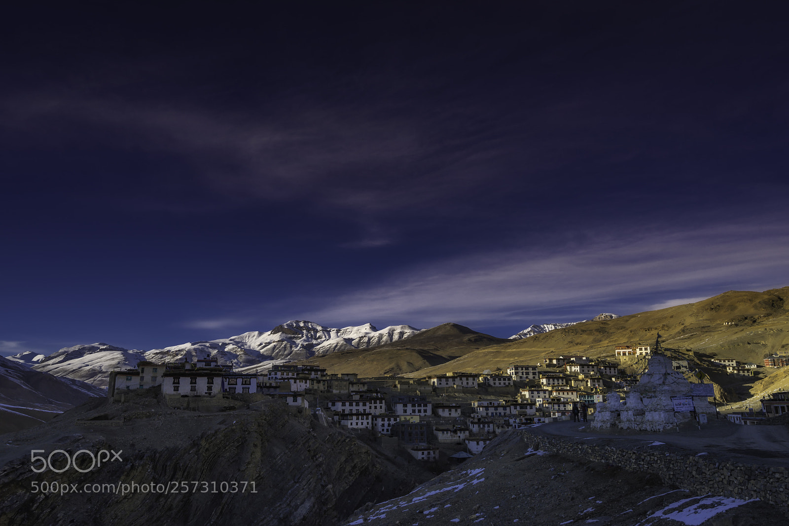 Sony a7 II sample photo. Dusk over kibber dsc2585.jpg photography