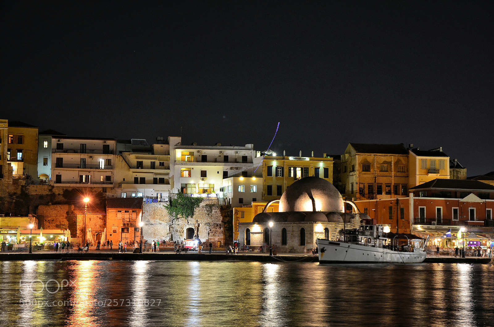 Nikon D5100 sample photo. Lights of chania photography