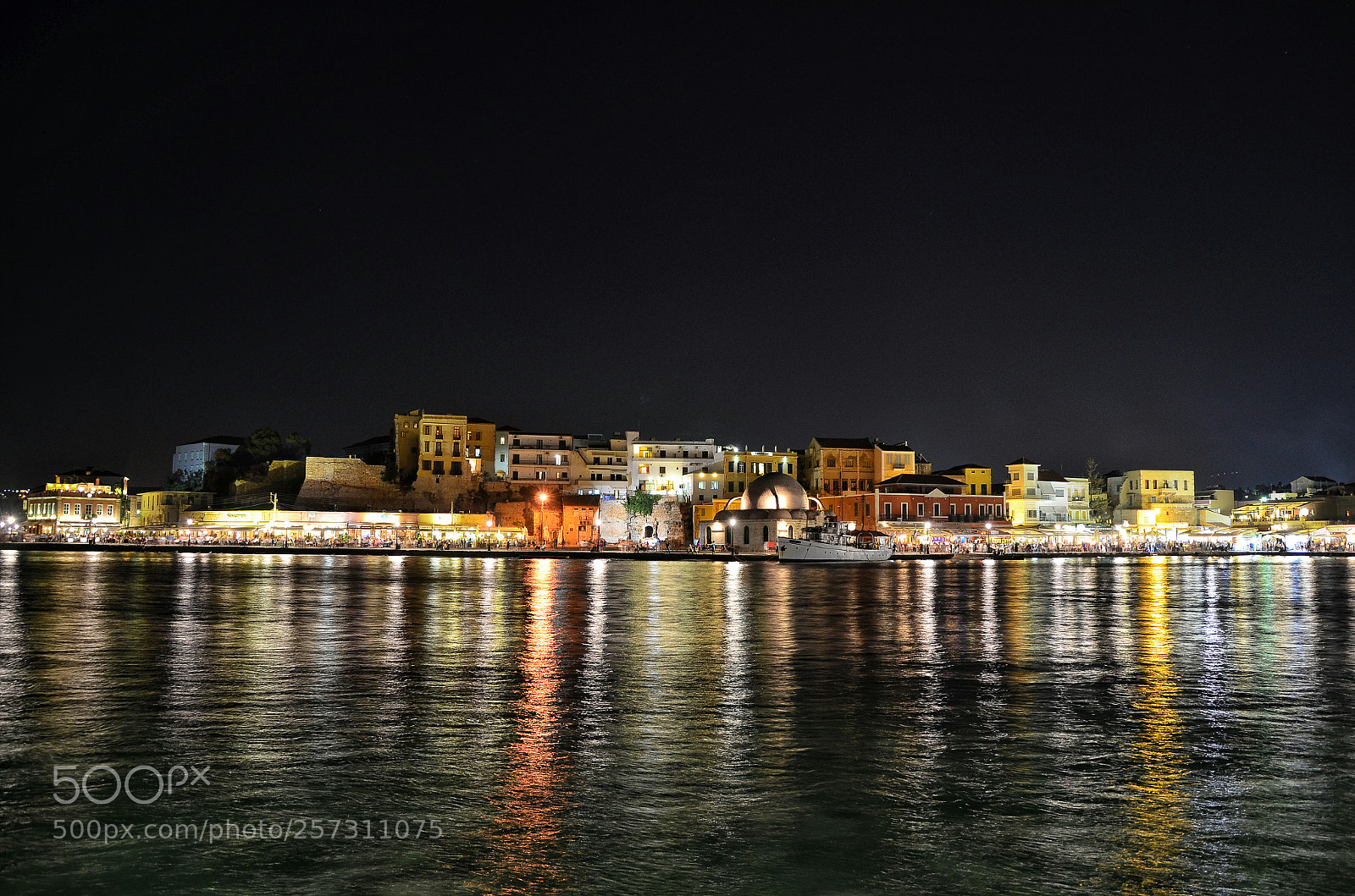 Nikon D5100 sample photo. Lights of chania photography