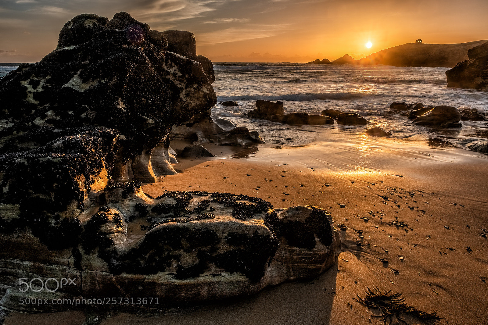 Fujifilm X-T2 sample photo. Sunset over port blanc photography