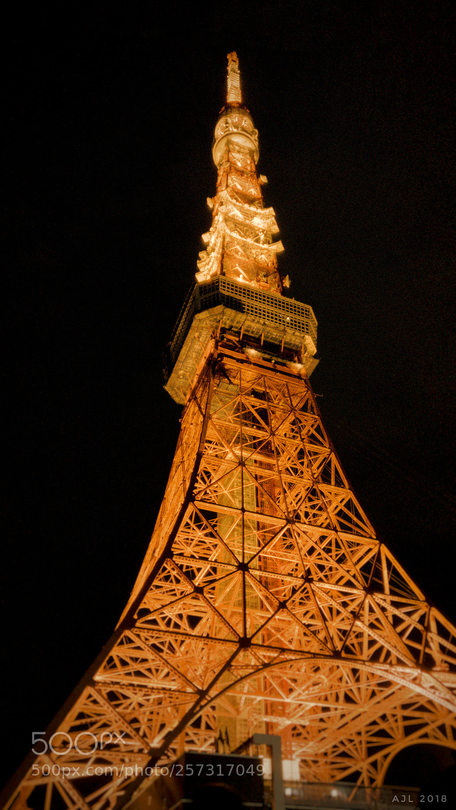OnePlus A3003 sample photo. Tokyo tower photography