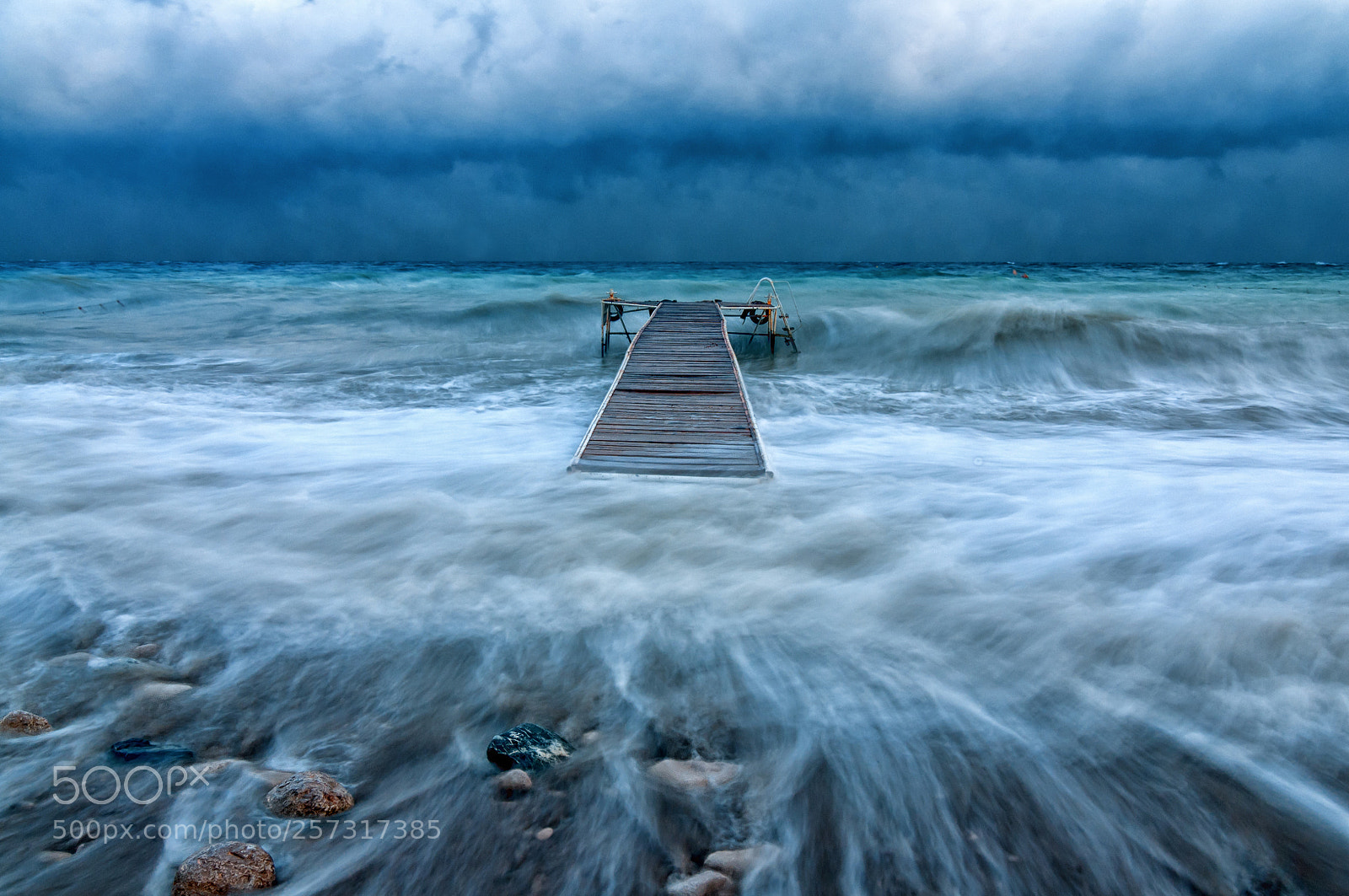 Nikon D300 sample photo. Sea pier during the photography