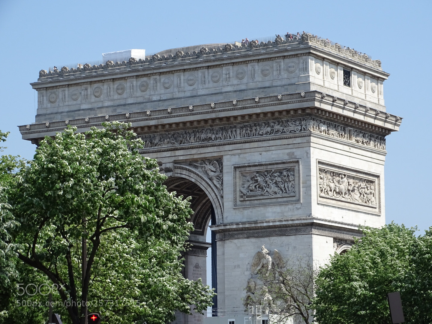 Sony Cyber-shot DSC-HX400V sample photo. Arc of triumph photography