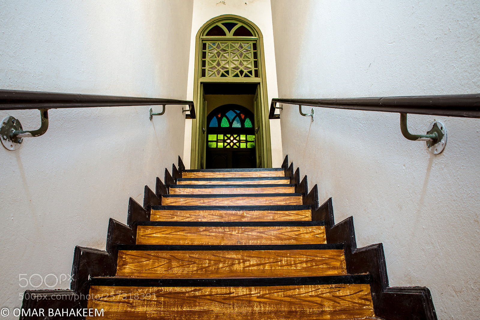 Nikon D750 sample photo. Stairs in old house photography