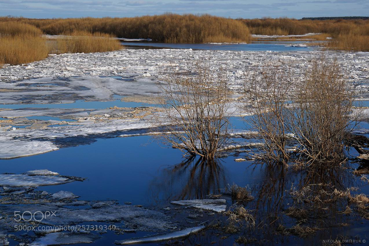 Sony a6000 sample photo. Ice drift. 2018 photography