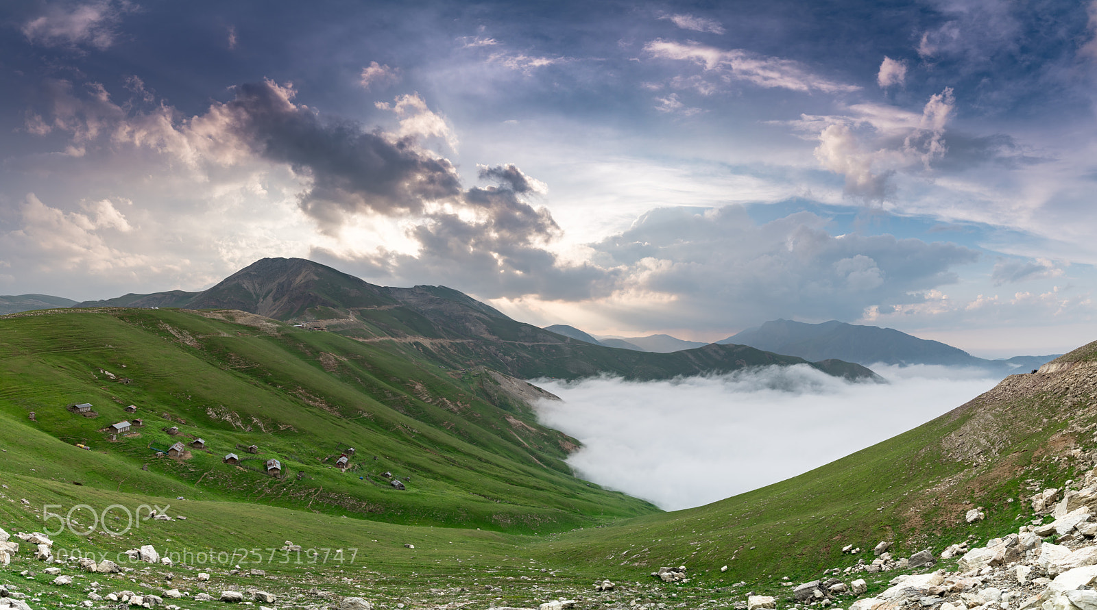 Sony a7R II sample photo. Clouds lake photography