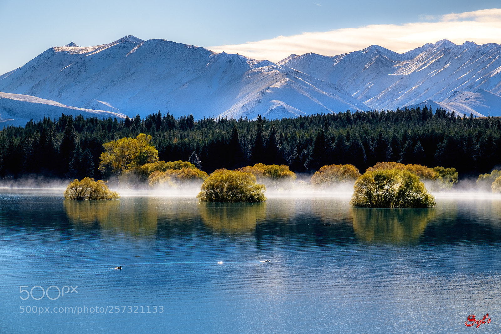 Fujifilm X-T1 sample photo. Morning of lake tekapo photography