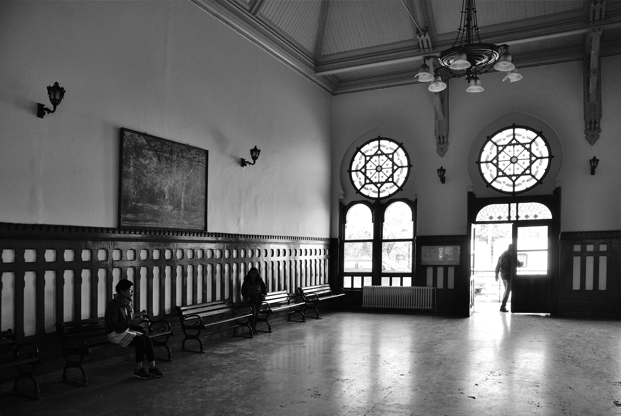 Nikon D80 sample photo. La gare de sirkeci photography