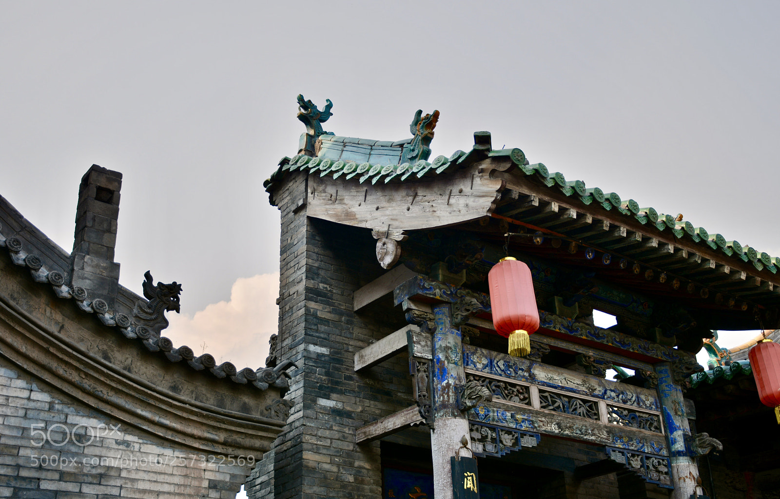 Nikon D7100 sample photo. China ancient structure photography