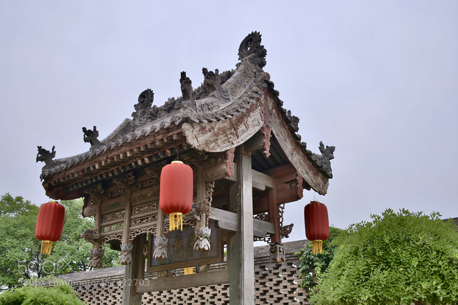 Nikon D7100 sample photo. China ancient structure photography