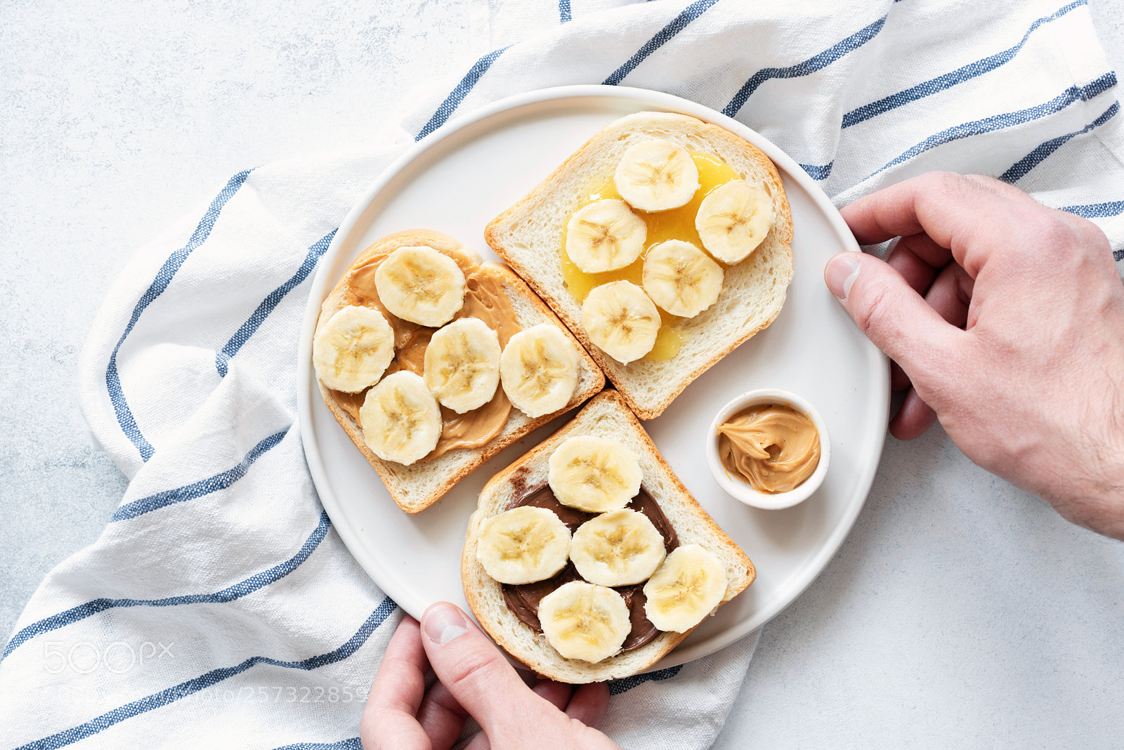 Nikon D810 sample photo. Healthy vegan toast with photography