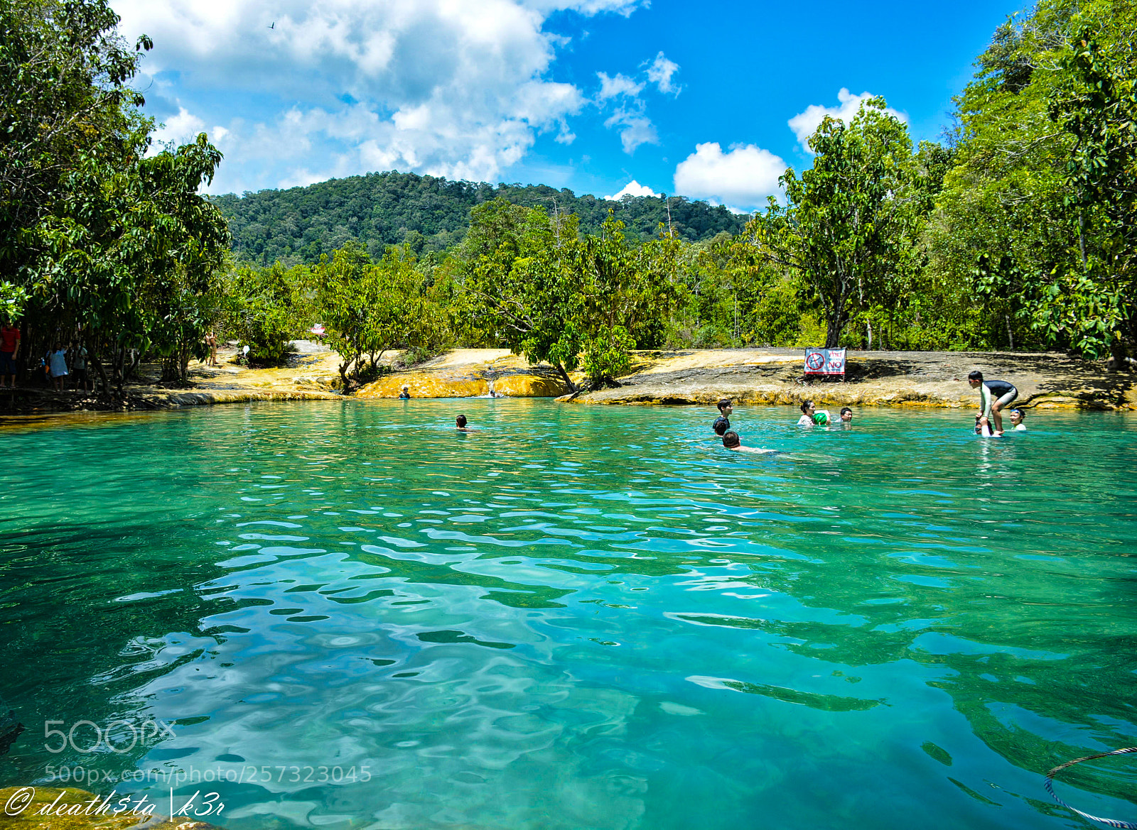 Nikon D7100 sample photo. Emerald pool photography