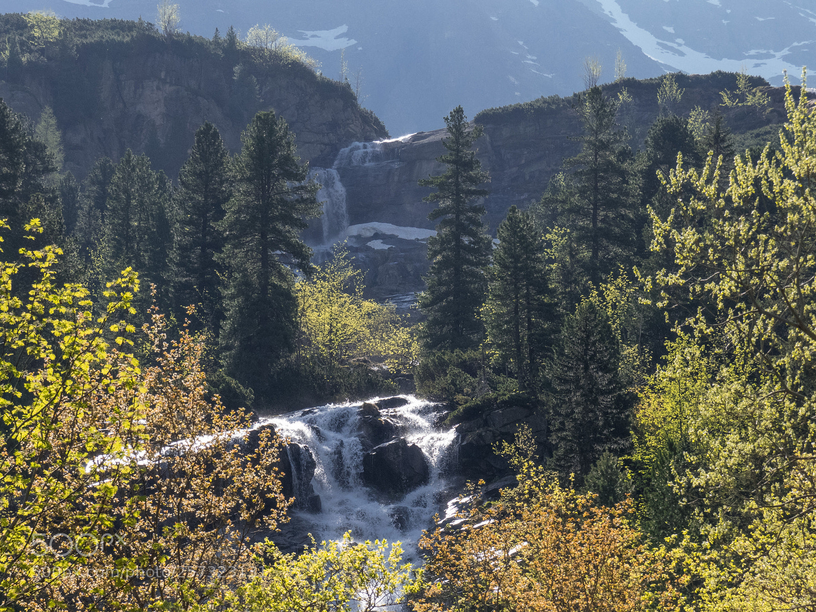 Panasonic Lumix DMC-FZ300 sample photo. Waterfall in tatra mountains. photography