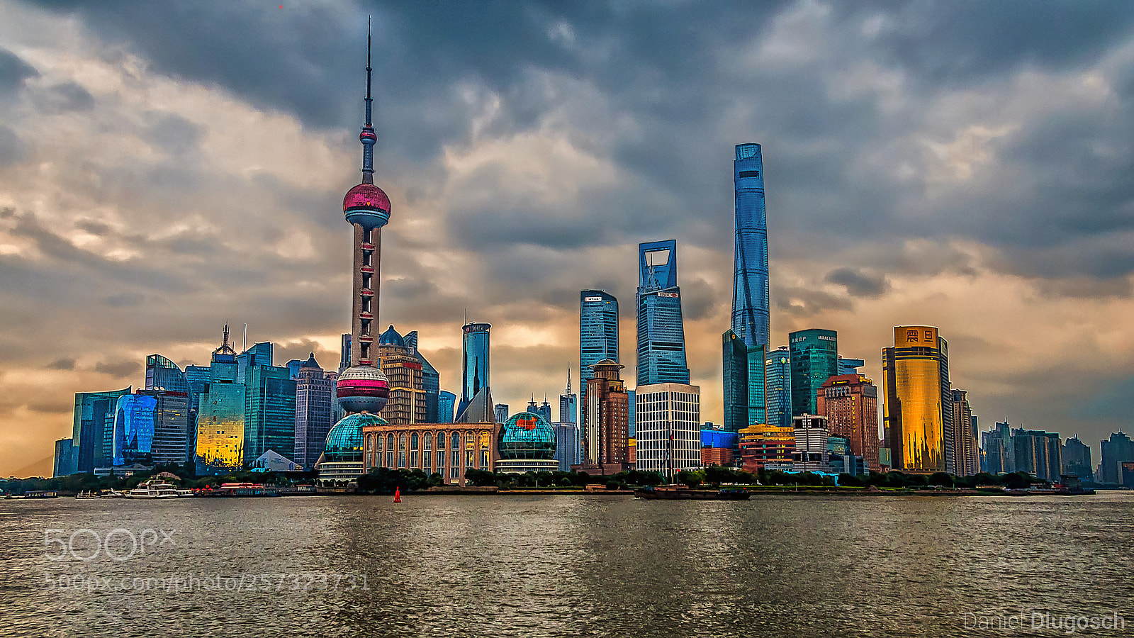 Pentax K-1 sample photo. Skyline of shanghai photography