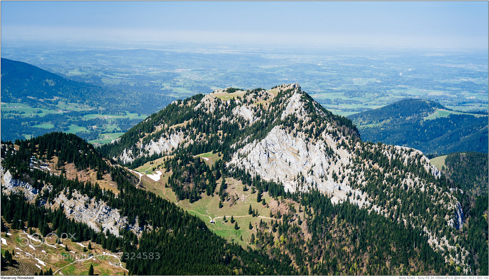 Sony a7 III sample photo. Aussicht vom wendelstein photography