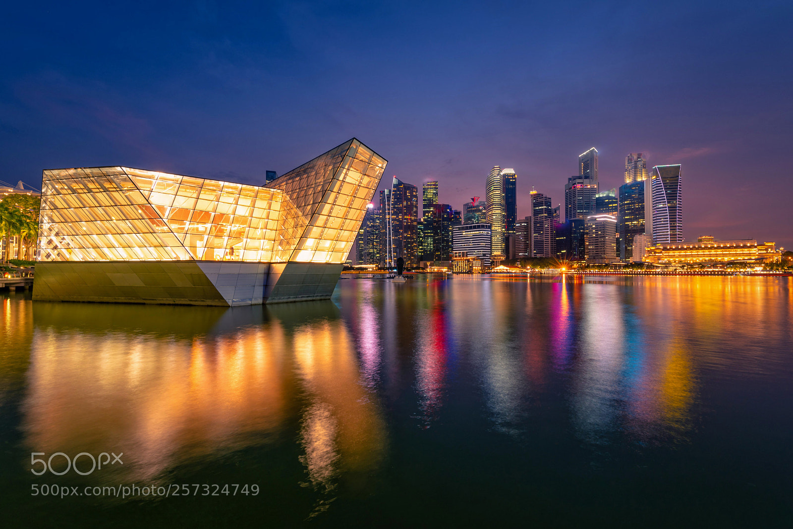 Nikon D750 sample photo. Singapore skyline and view photography
