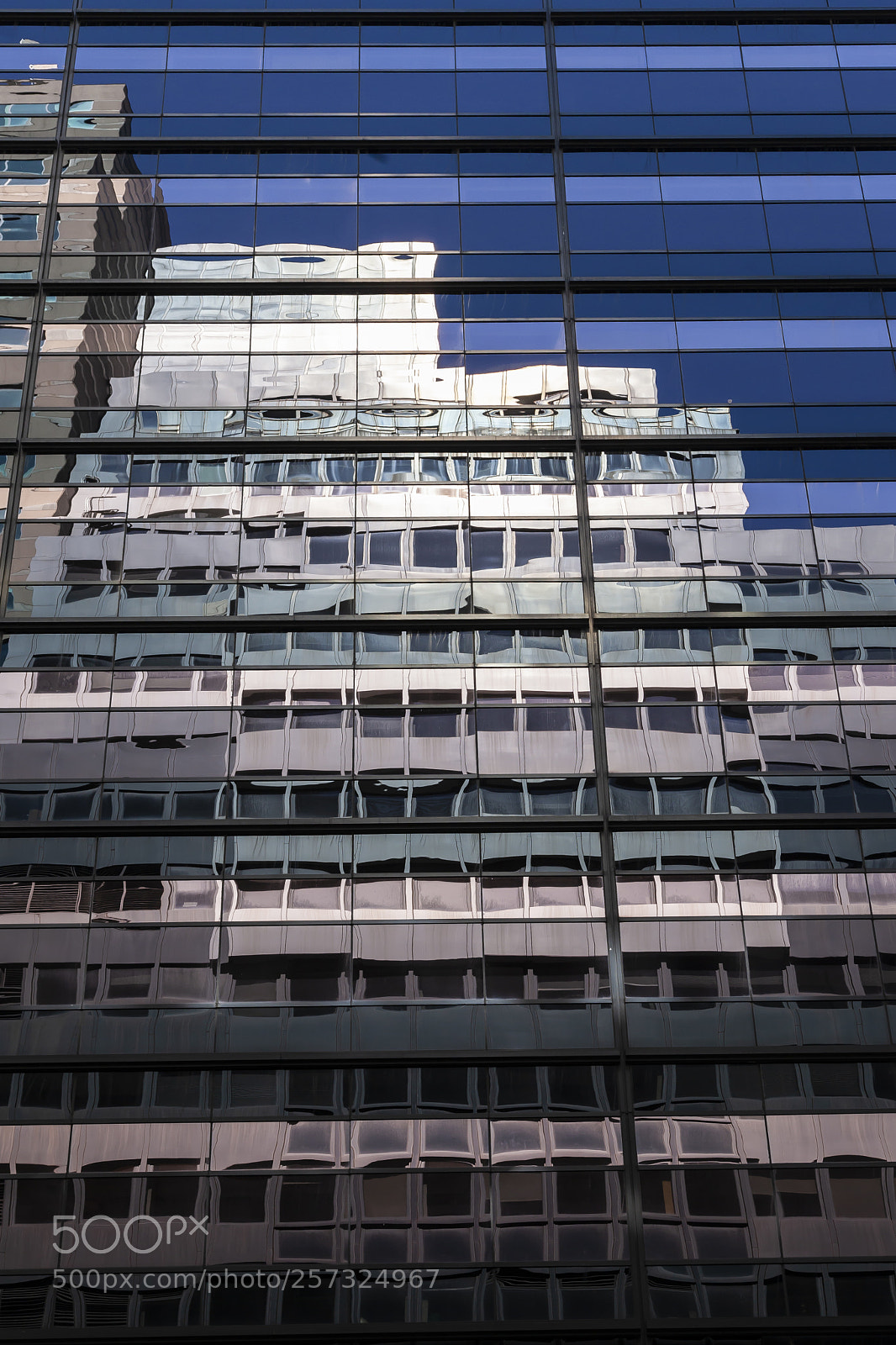 Canon EOS 5D Mark II sample photo. Reflective office building nyc photography