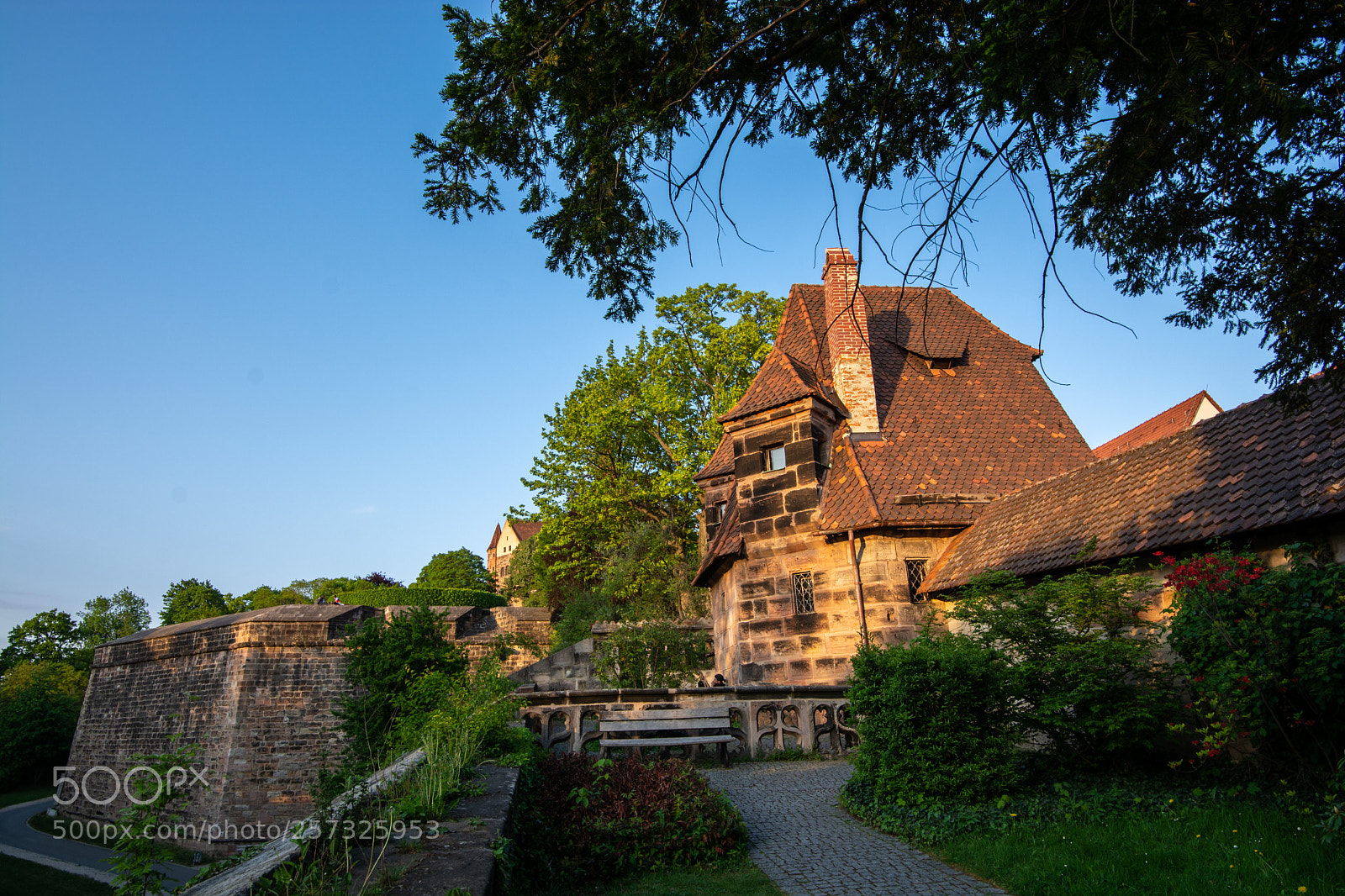 Nikon D7100 sample photo. Nürnberg burgmauer photography
