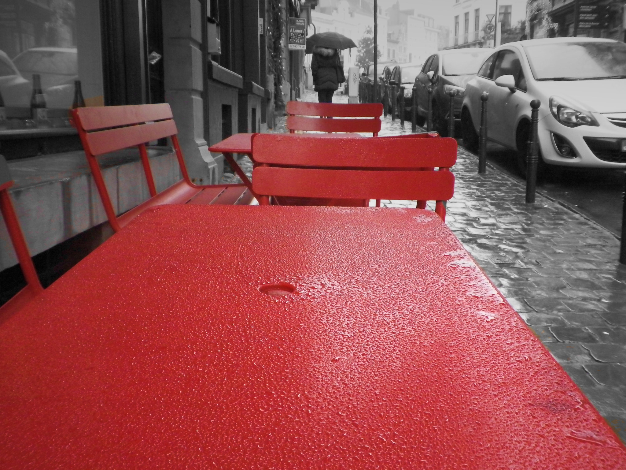 Pentax Optio I-10 sample photo. Terrasse photography