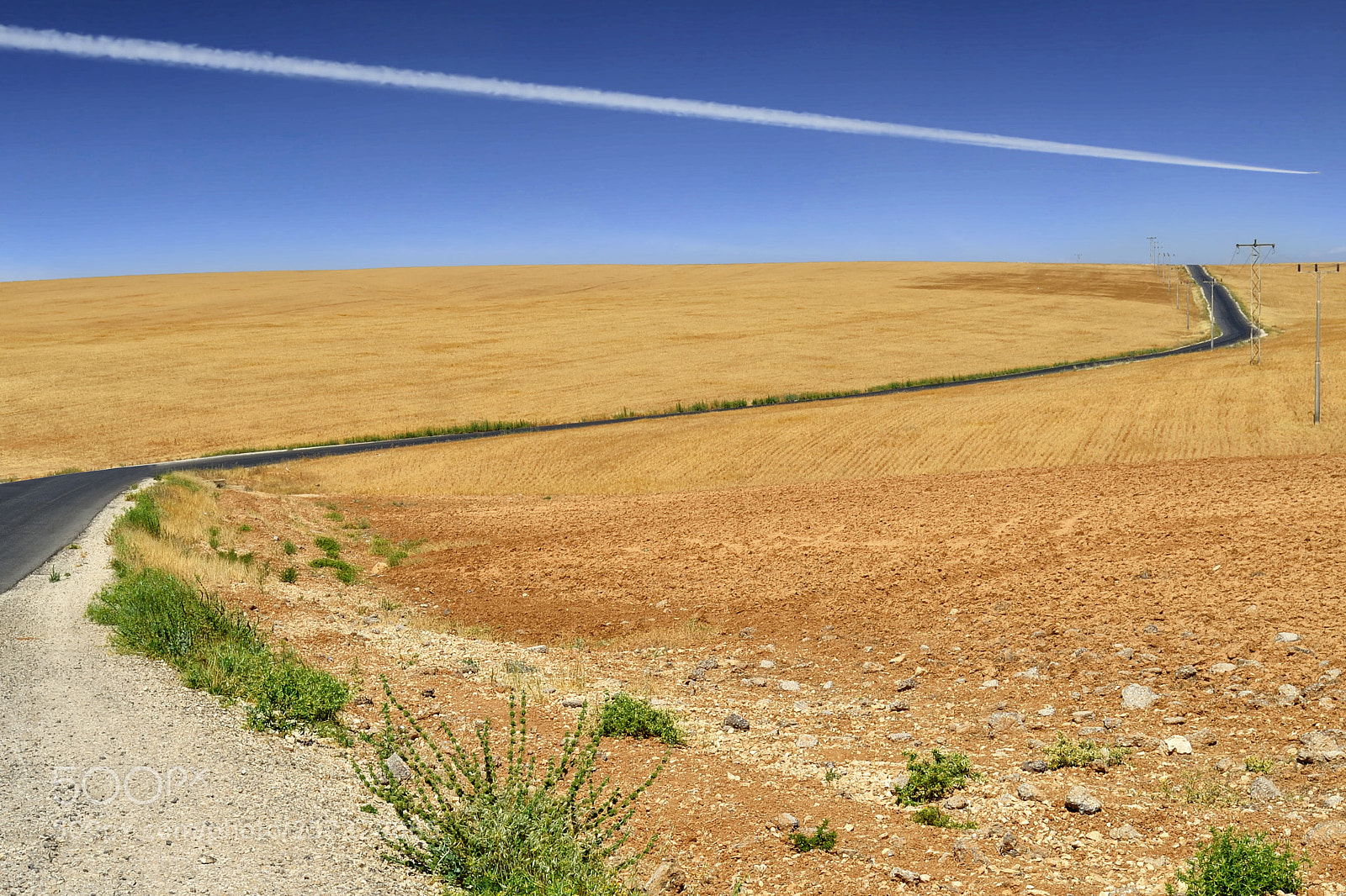 Nikon D3100 sample photo. Landscape road - jordan. photography