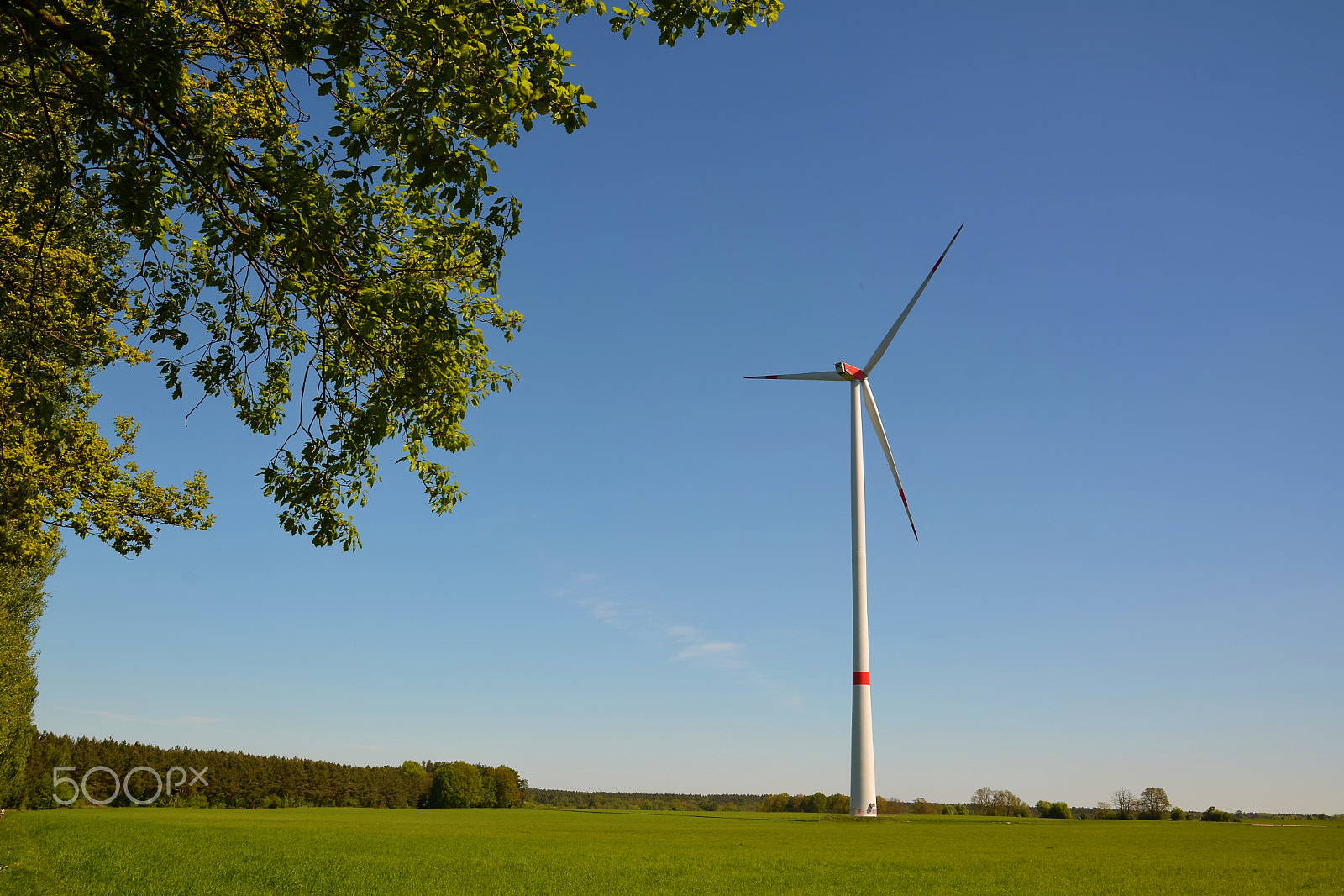 Nikon D7100 sample photo. Wind turbine photography