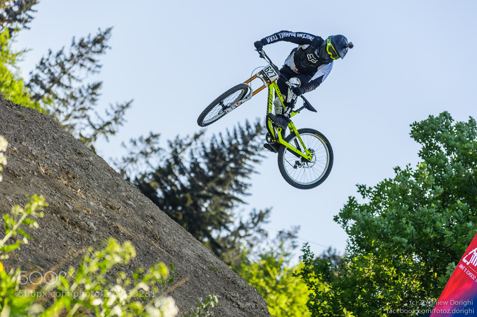 Nikon D700 sample photo. Whip it - downhill photography