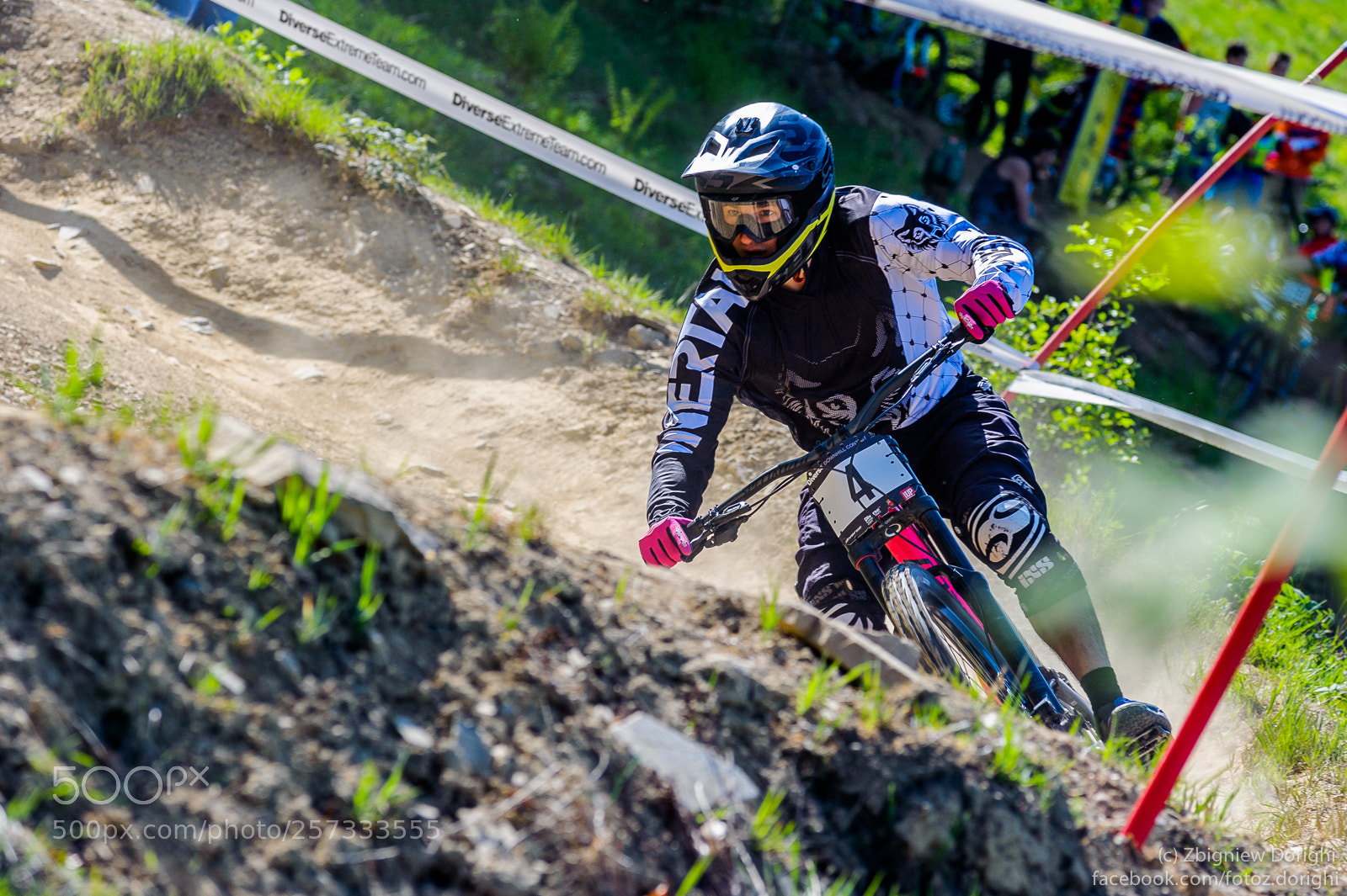 Nikon D700 sample photo. Downhill racing photography