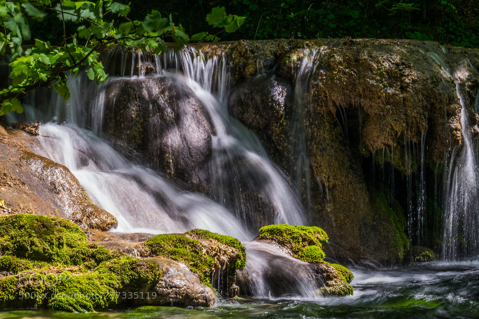Nikon D3300 sample photo. Waterfall on the rocks photography