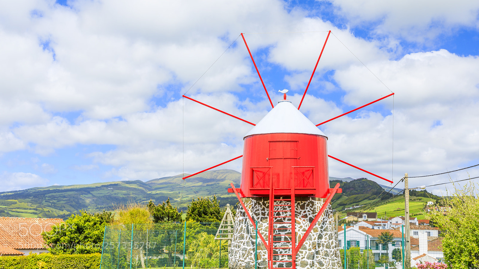 Canon EOS 5D Mark IV sample photo. Açores-faial-conceição-windmill photography