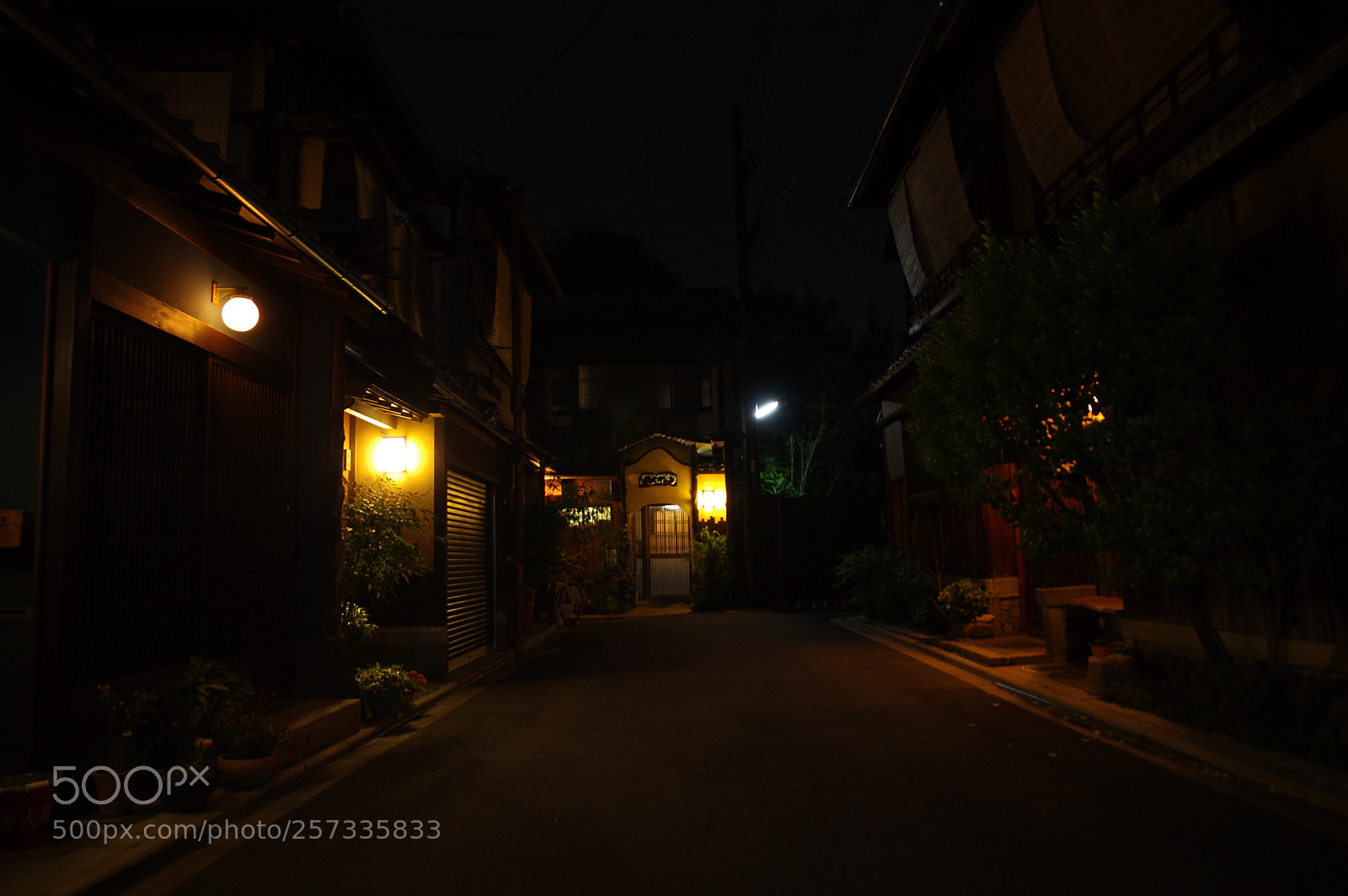 Pentax K-3 II sample photo. Kyoto alley stroll back photography