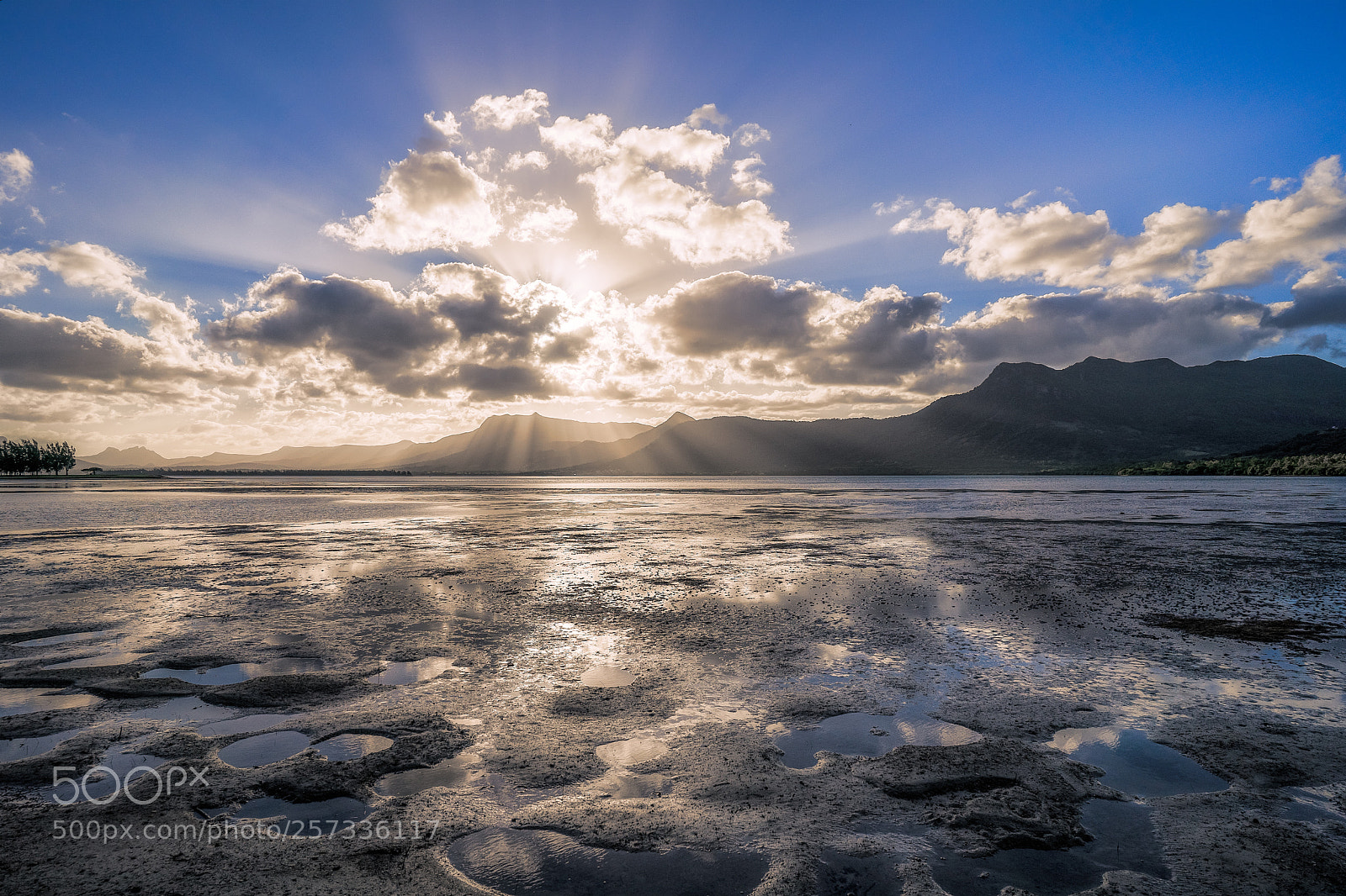 Sony a7 sample photo. Le morne sunrise photography