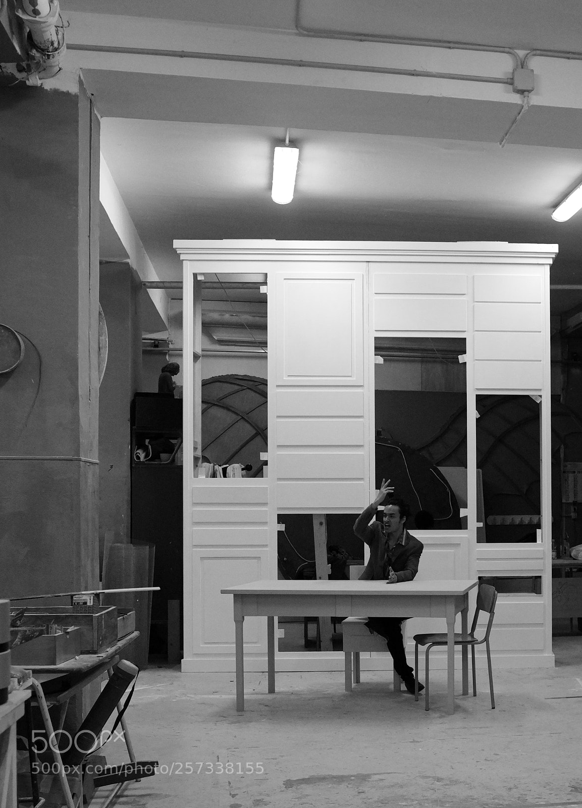 Fujifilm FinePix X100 sample photo. Josef k. shouting photography