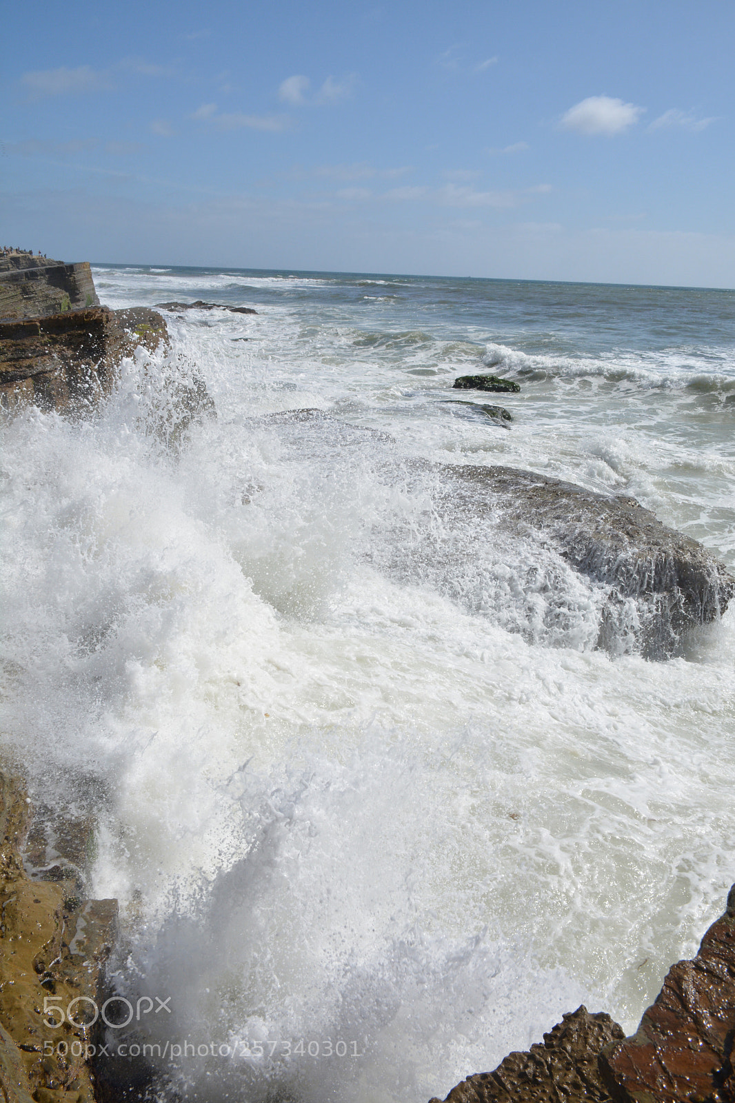 Nikon D7100 sample photo. Waves photography