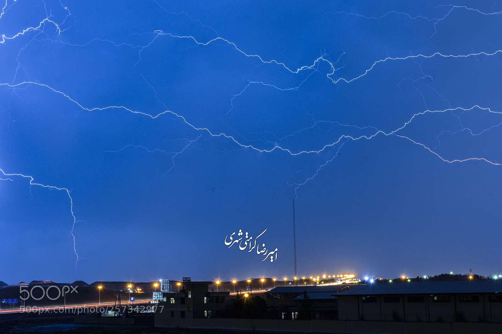 Nikon D7200 sample photo. Thunder & lightning photography