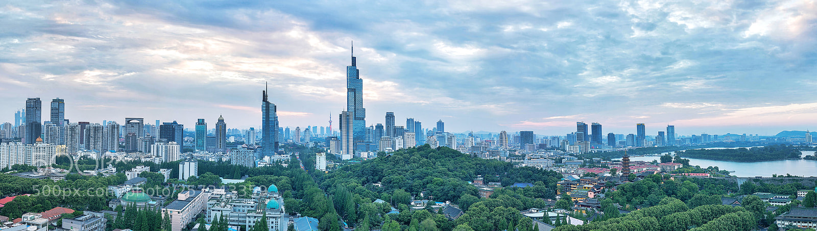 Canon EOS 6D sample photo. Skyline of nanjing  photography