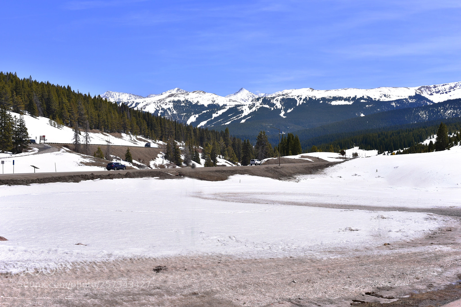 Nikon D750 sample photo. Colorado pit stop view photography