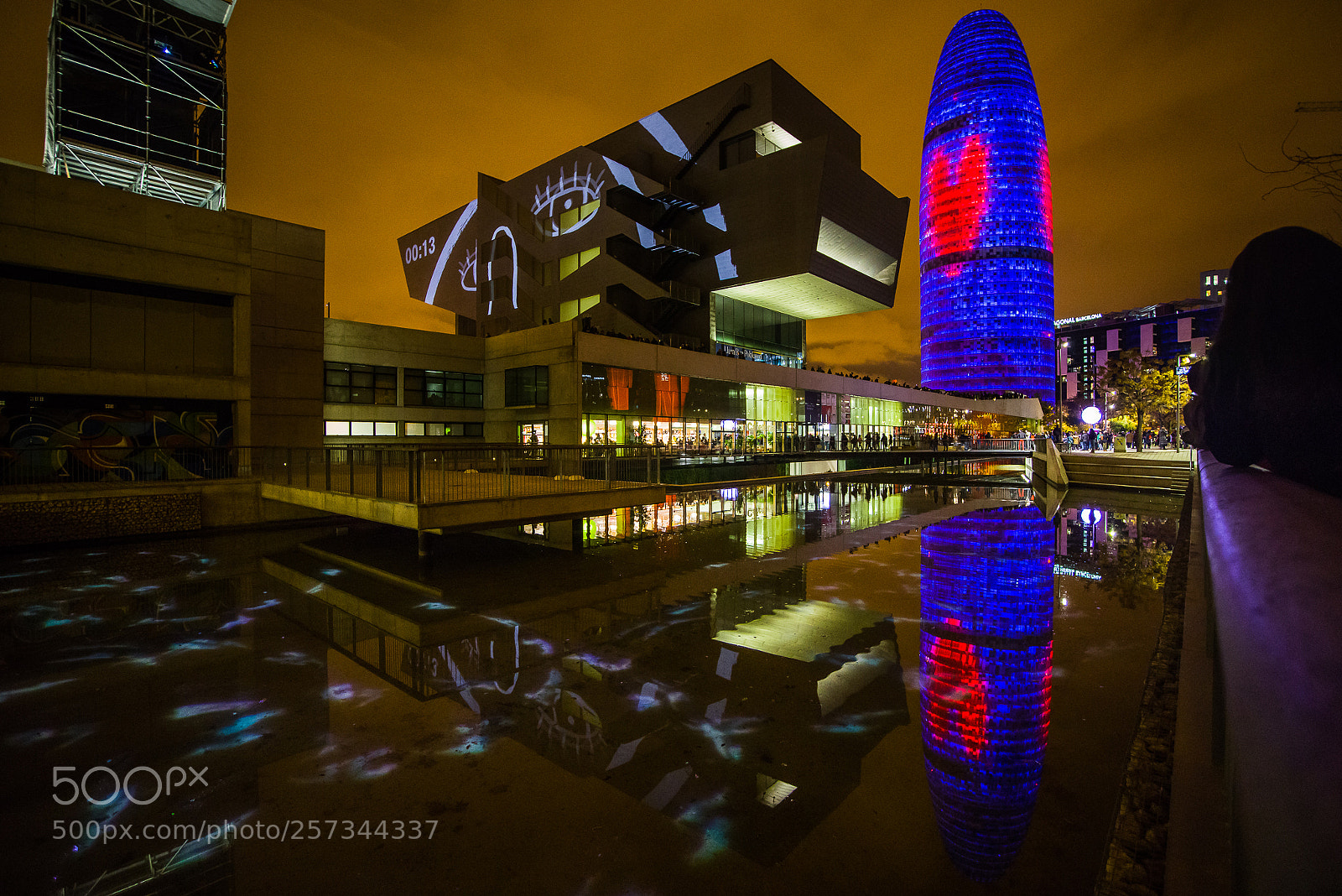Pentax K-1 sample photo. Barcelona nigths ligths photography