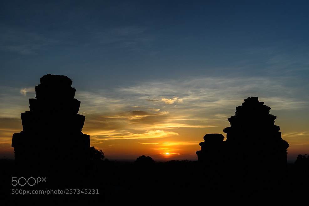 Nikon D750 sample photo. Cambodian dawn photography