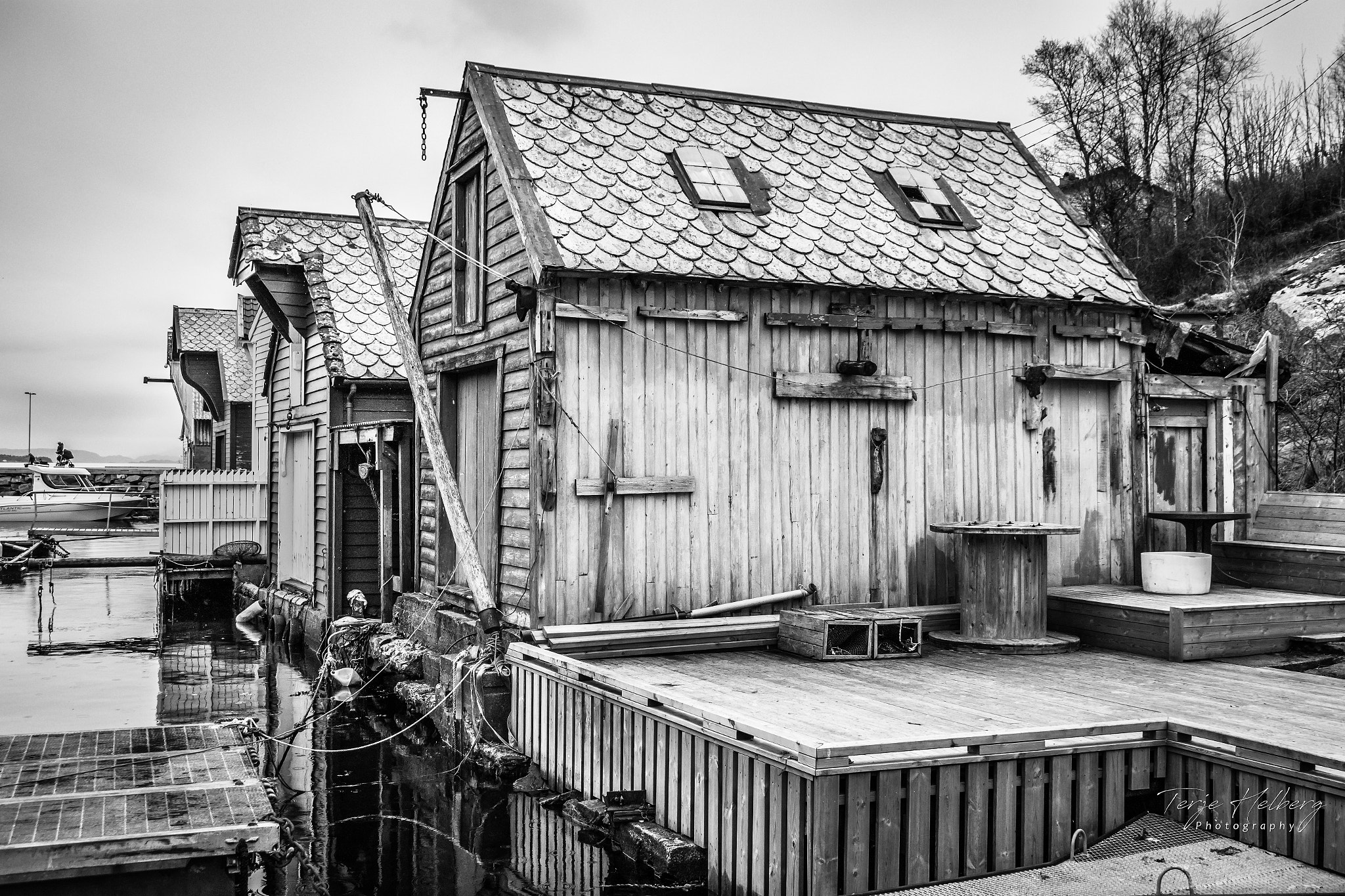 Samsung NX30 sample photo. "the old boat houses" photography