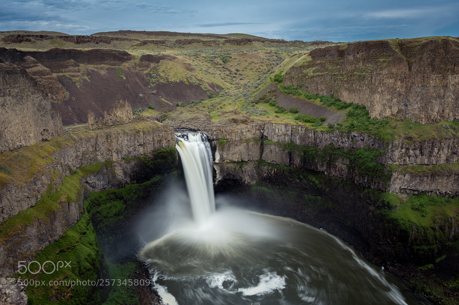 Nikon D7200 sample photo. Palouse falls photography