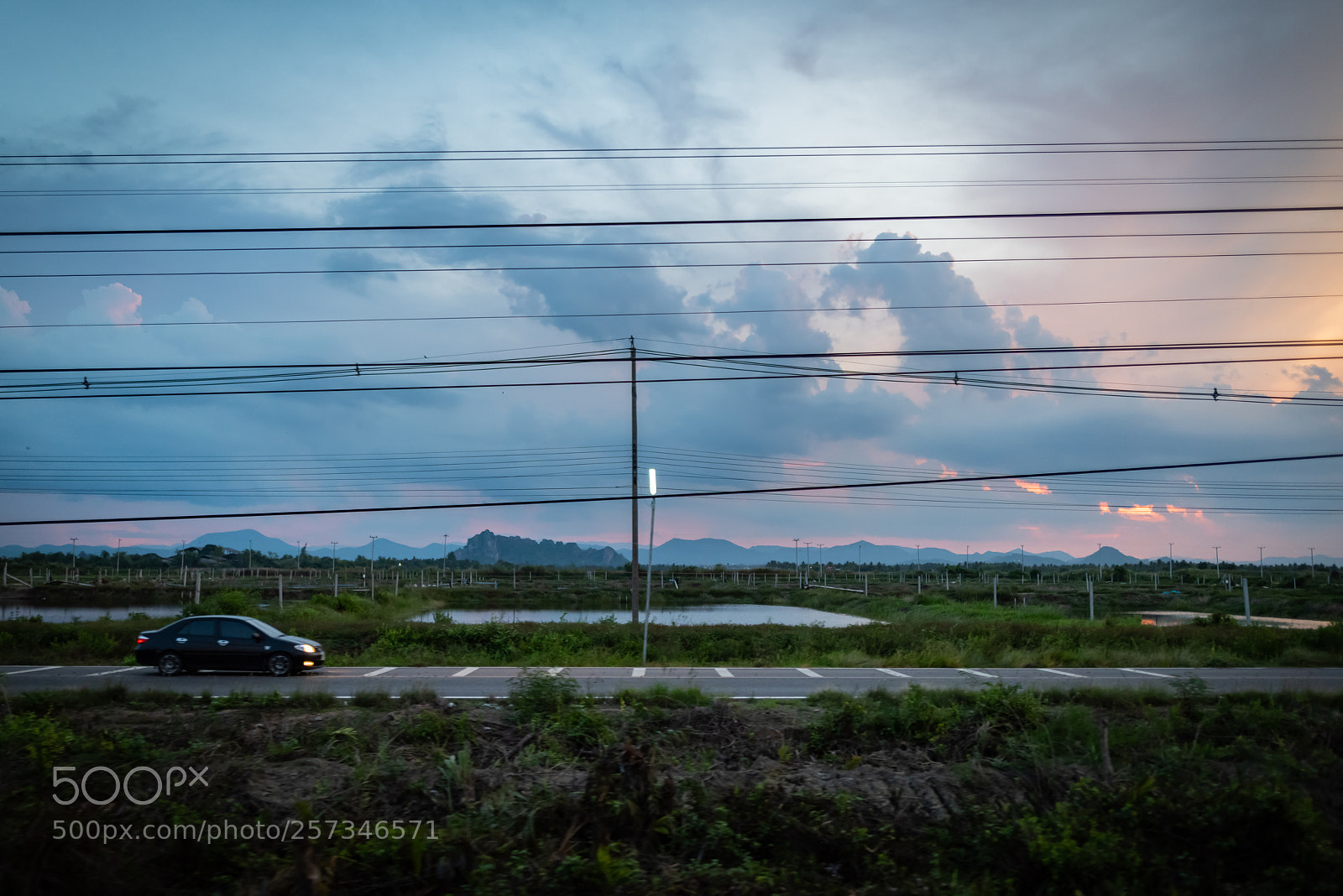 Nikon D810 sample photo. On a slow train photography