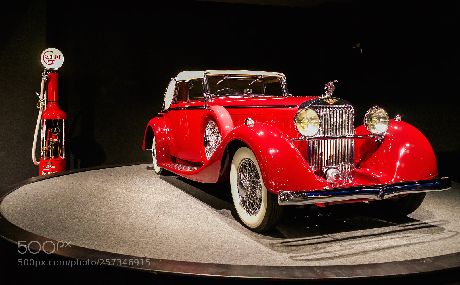 Sony a7 sample photo. Blackhawk museum 1935 hispano-suiza photography