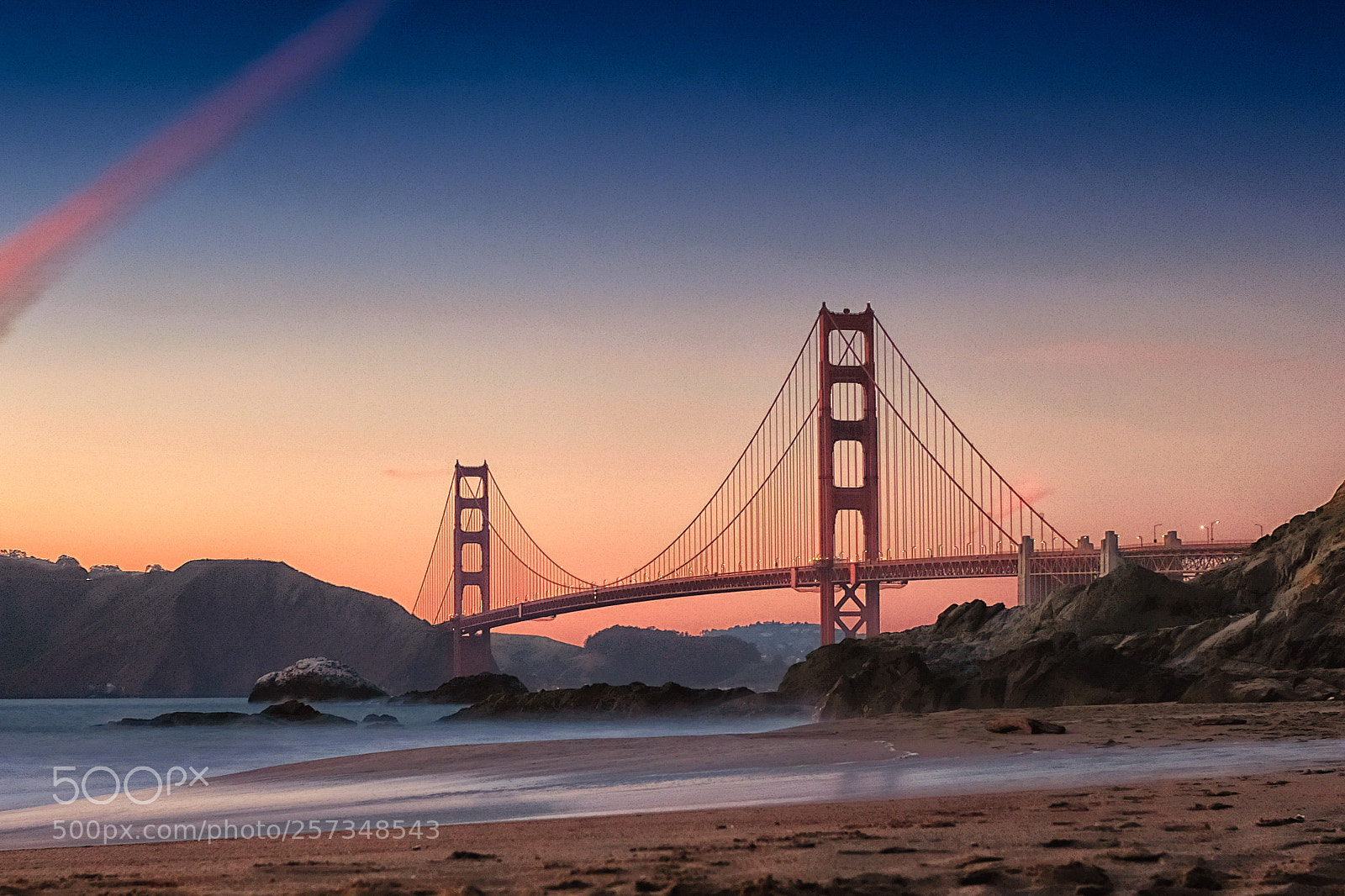 Fujifilm X100F sample photo. Golden gate bridge at photography