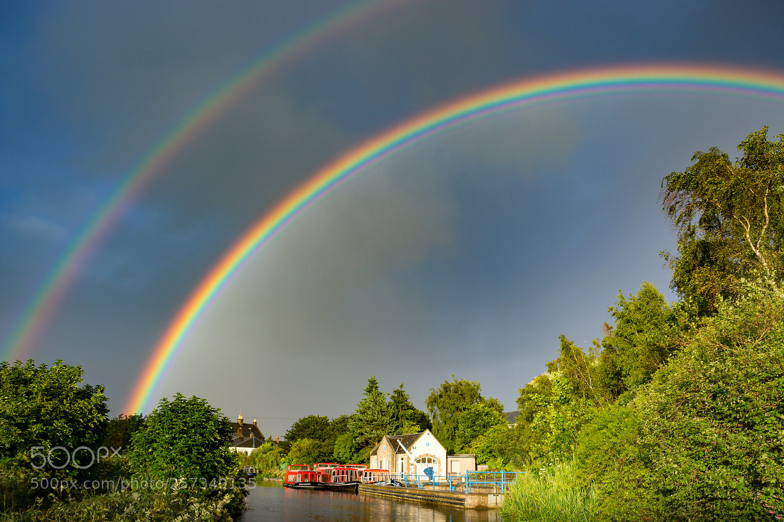 Canon EOS 6D sample photo. Double rainbow over the photography
