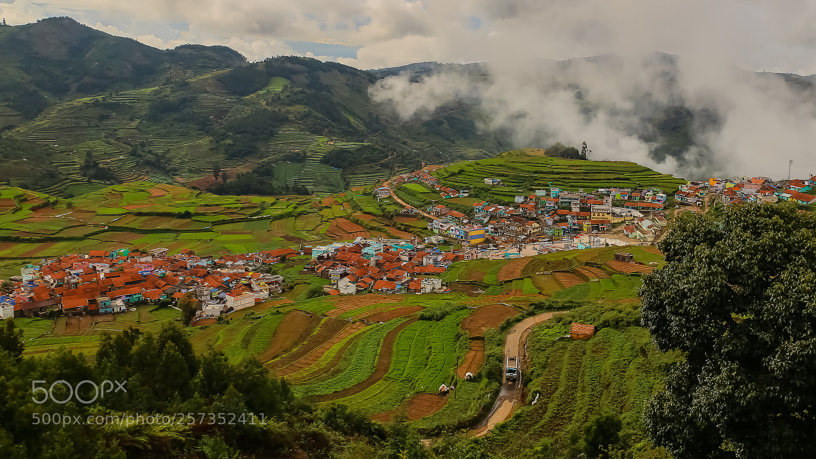 Canon EOS 6D sample photo. Pombaarai village (kodaikanal) photography