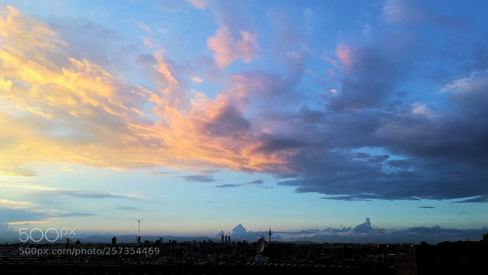 HUAWEI PRA-LX1 sample photo. Sunset skyline photography