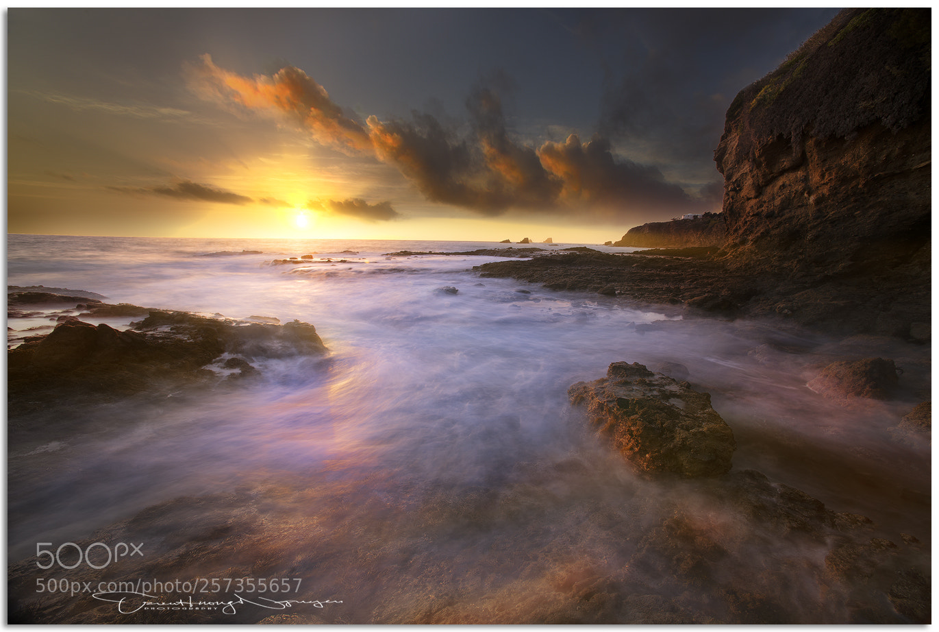 Nikon D810 sample photo. Beautiful cove, california photography