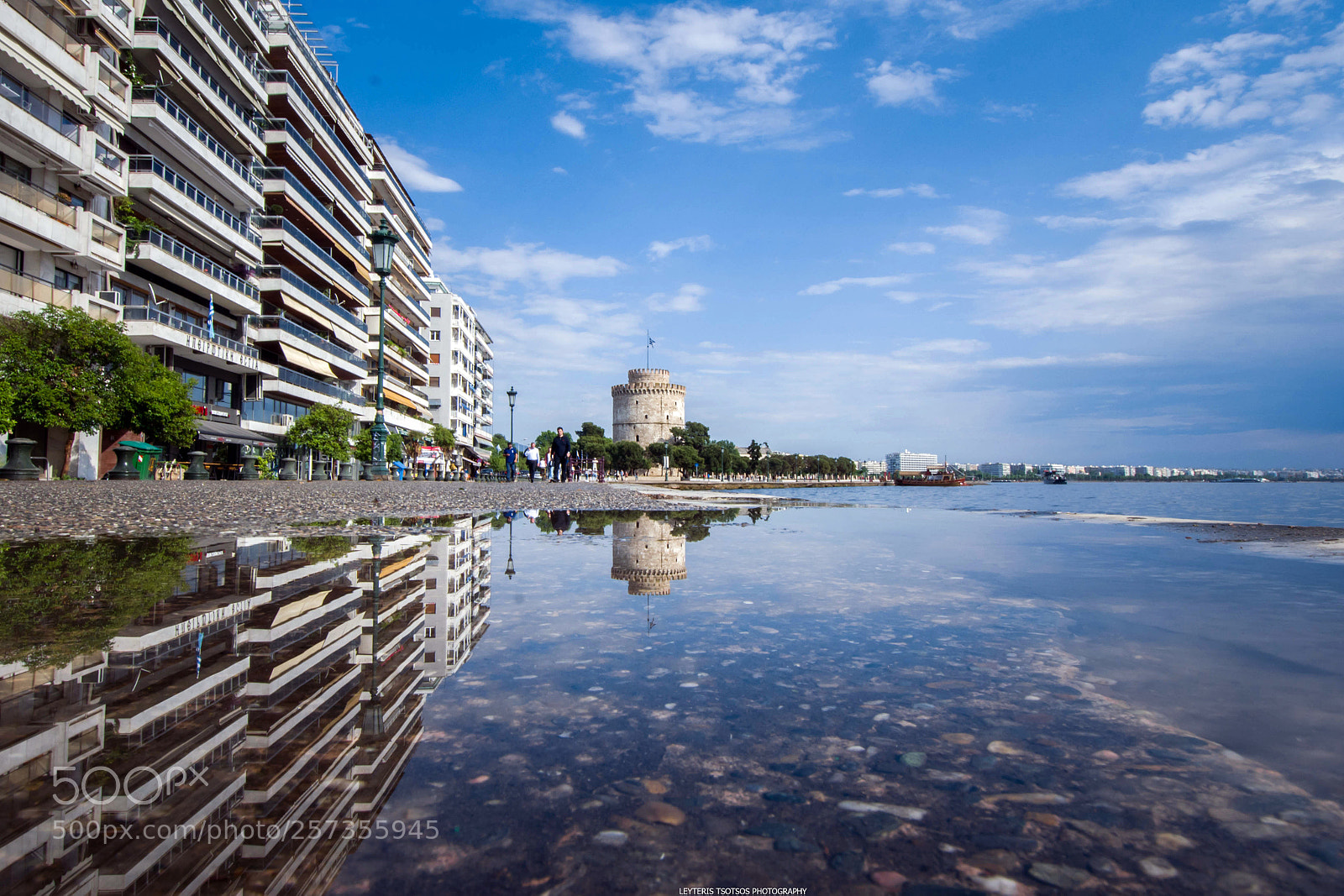 Nikon D7200 sample photo. White tower reflection photography