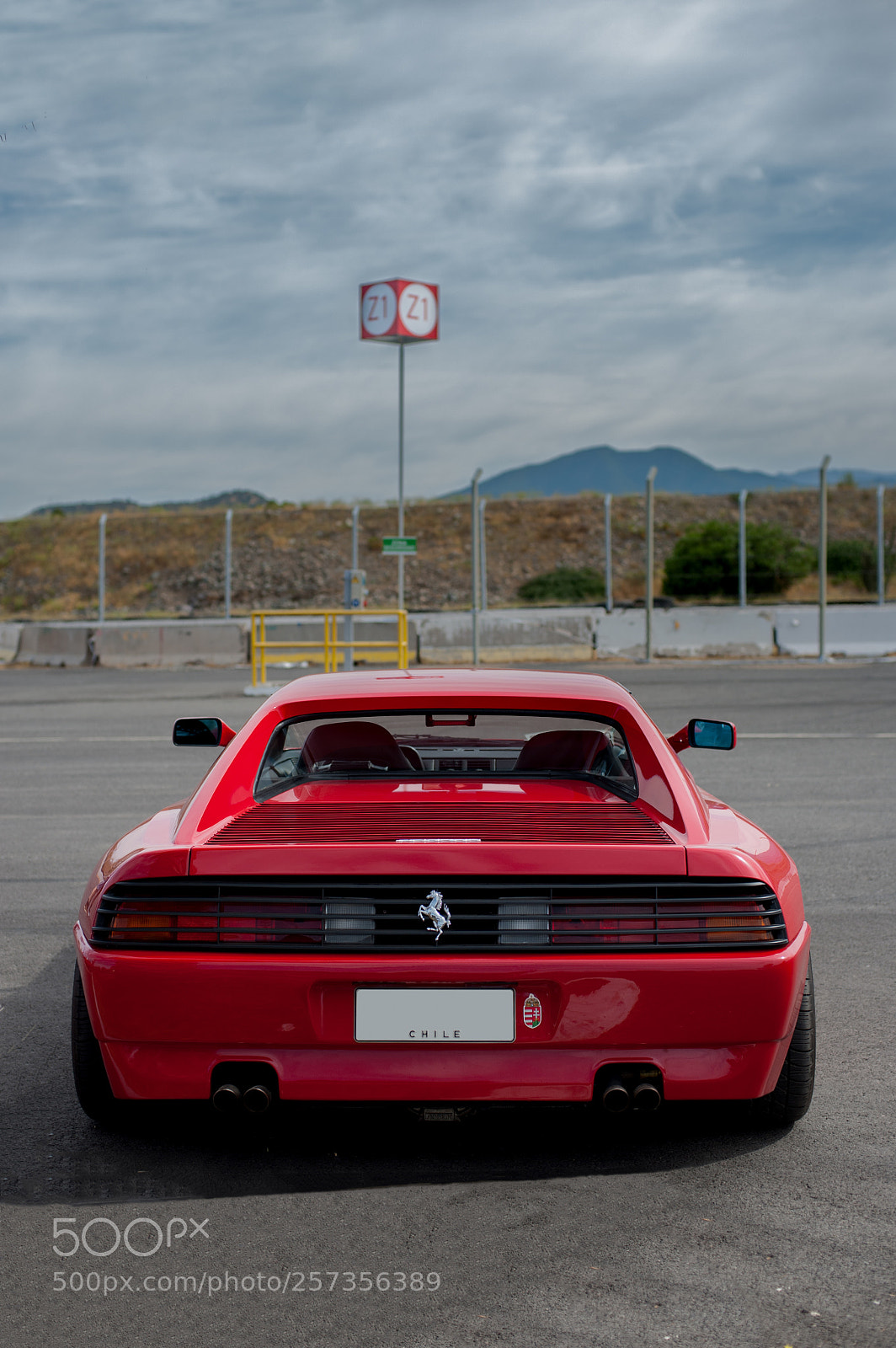 Nikon D700 sample photo. Ferrari 348 berlinetta 1994 photography