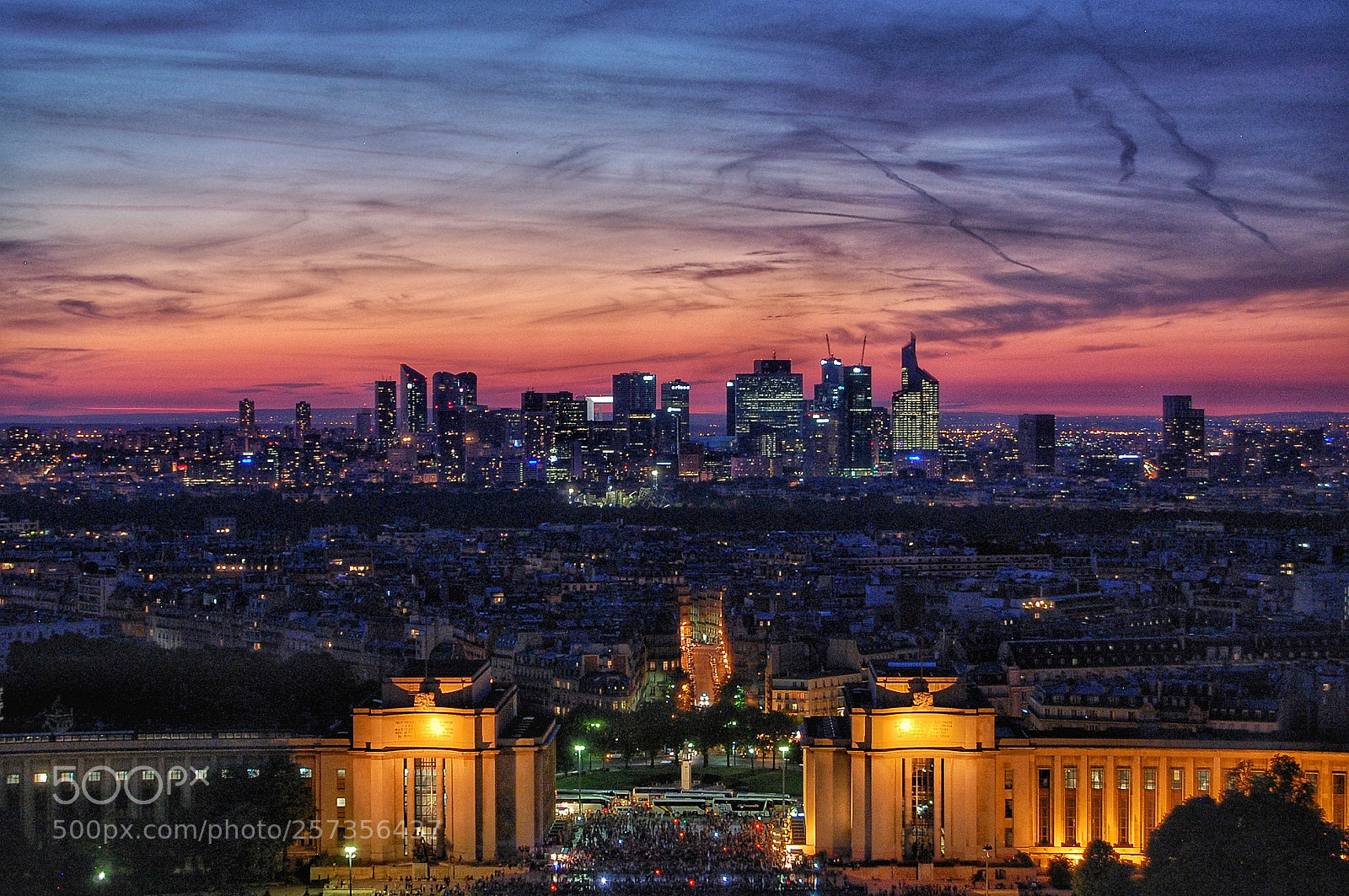 Nikon D40 sample photo. Sunset in paris photography